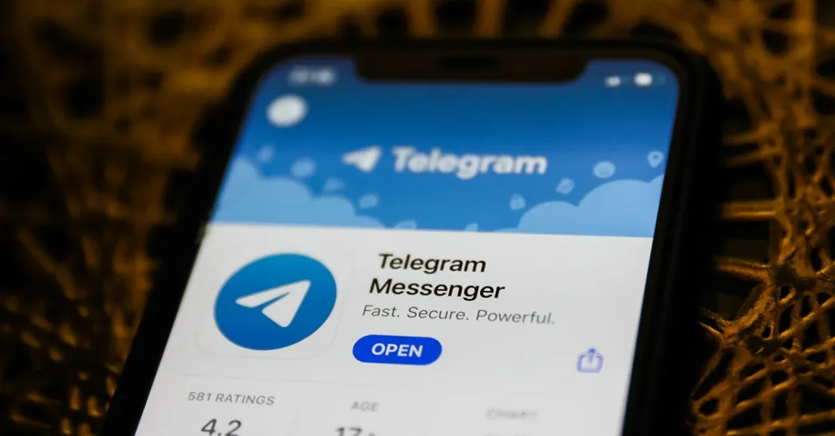 Read message display on Telegram